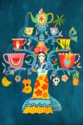 Εικονογράφηση Frida Mexican Tree of Life, Uta Krogmann