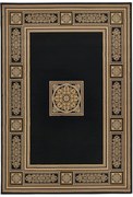 Χαλί Antares 57801/3233 Black-Gold Carpet Couture 160X230cm