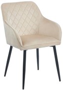 Πολυθρόνα Siena 11.1702 54x58x82cm Beige Zita Plus