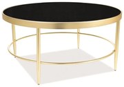 MYSTIC B TABLE ΜΑΥΡΟ / ΧΡΥΣΟ ΜΑΤ FI 82 DIOMMI MYSTICBCZL