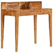 vidaXL Σεκρετέρ με Συρτάρια 88 x 50 x 90 εκ. από Μασίφ Ξύλο