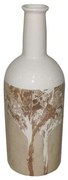 Μπουκάλι Διακοσμητικό ''Autumn'' 28,5cm Brown-White ARA109 Espiel Ceramic