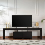 Έπιπλο τηλεόρασης Enclave Megapap χρώμα μαύρο 180x31,3x50εκ.-GP052-0132,1