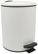 Καλάθι Μπάνιου Inox Soft Close Λευκό 5lt ANKOR
