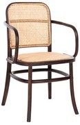ΠΟΛΥΘΡΟΝΑ VAIANA HM8748 ΞΥΛΟ ΟΞΙΑΣ ΣΕ ΚΑΦΕ-ΠΛΕΞΗ RATTAN ΣΕ ΦΥΣΙΚΟ 55x55x90Yεκ