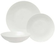Σερβίτσιο Πιάτα Φαγητού Tribeca Coupe White Basics (Σετ 12Τμχ) WBA0147 White Maxwell&amp;Williams 12 τμχ Porcelain