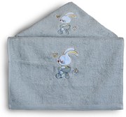 Βρεφικές Πετσέτες (Σετ 2τμχ) Sb Home Bike Silver 450gsm