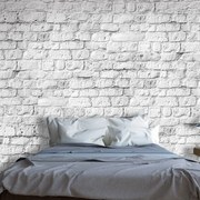 Φωτοταπετσαρία - White brick 200x140