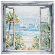 Πίνακας σε καμβά Deive Inart 80x3x80εκ