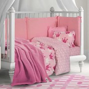 Βρεφική Κουβέρτα Πικέ 2958 Pink Greenwich Polo Club Αγκαλιάς 80x110cm 100% Βαμβάκι