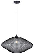 Φωτιστικό Οροφής Electra 4251600 Φ520 E27 Black Viokef Metal