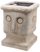 Artekko Totem Διακοσμητικό Γκρι Κασπώ από Μαγνήσιο (30x32x37)cm