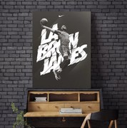 Πίνακας σε καμβά Lebron James LA KNV1573 30cm x 40cm