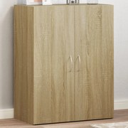 vidaXL Αρχειοθήκη Sonoma Δρυς 60x32x77,5 εκ. από Επεξεργασμένο Ξύλο