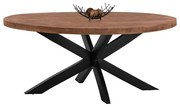 Τραπέζι OVAL απο Μασίφ Ξύλο Mango Πάχους 6 εκ. 210x100x78Υ εκ. 210x100x78 εκ.