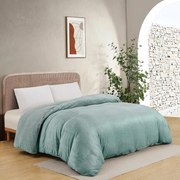 Παπλωματοθήκη Fleece Υπέρδιπλη (225x245) Melinen Shelby Sky