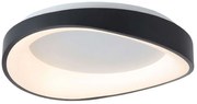 Φωτιστικό Οροφής - Πλαφονιέρα 42033-Black 52x9cm Led 5400lm 72W Black Inlight