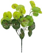 Τεχνητό Φυτό Σεντέλα 78267 33cm Green GloboStar Plastic, Fabric