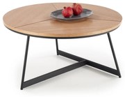 KARIDA c. table natural oak / black DIOMMI V-CH-KARIDA-LAW