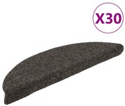 vidaXL Πατάκια Σκάλας Αυτοκόλλητα 30 τεμ. Ανθρακί 56 x 17 x 3 εκ.