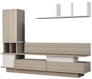 Σύνθεση Τηλεόρασης Como 731WAT3045 149x31,5x117,1cm White-Cordoba