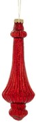 Στολίδι Χριστουγεννιάτικο Κρεμαστό 86105 8x22cm Red