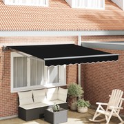 vidaXL Σκηνίτσα Αναδιπλούμενη Μαύρο 300x250 εκ.