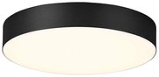 Φωτιστικό Οροφής - Πλαφονιέρα Bruce 4235302 Led Black Viokef Μέταλλο,Γυαλί