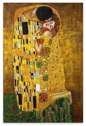 Πίνακας σε καμβά The Kiss&quot; Megapap ψηφιακής εκτύπωσης 40x60x3εκ.&quot;