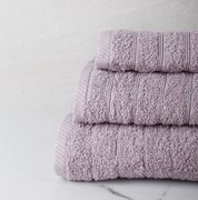 Σετ Πετσέτες 3τμχ Βαμβακερές Bonzai Dusty Pink SB HOME