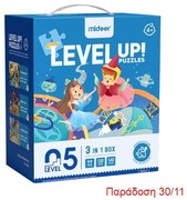 Mideer παζλ 3 σε 1 - Level Up 5 "Fairy Tale World" 99,120 - 130τμχ