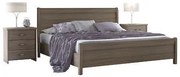 Savvidis Furniture  Κρεβάτι Ν26 για στρώμα 140x190 Μόκα BEST-890069