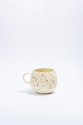 Φλυτζάνι Τσαγιού New Party Ball Mug 500ml Κίτρινο Κεραμικό D9xΗ11cm EGG BACK HOME