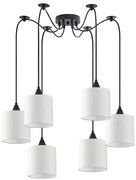 SE21-BL-B10-BL6-SH1 ADEPT PENDANT White Shade Pendant +