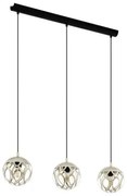 Φωτιστικό Οροφής-Ράγα Mirtazza 99072 L-880 Champagne Eglo Metal