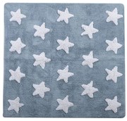 Χαλί Hugging Star Blue 100x100 - Nef-Nef Homeware