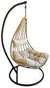 Κούνια κήπου - Φωλιά Bent Fylliana Καφέ 105x105x195 εκ. 105x105x195 εκ.