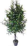 Τεχνητό Δέντρο Σε Γλάστρα Ελιά 04-00-16025 120cm Green Marhome Συνθετικό Υλικό