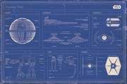 Αφίσα Star Wars - Imperial Fleet Blueprint