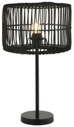 Φωτιστικό Επιτραπέζιο 20238 1xE27 Max 40W Rattan Black Rattan