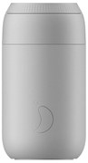 Ποτήρι Θερμός Series 2 Chilly's με χωρητικότητα 340ml και διατήρηση θερμοκρασίας 4h ζεστό - Granite Grey