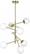 Κρεμαστό Φωτιστικό Οροφής SE 110-7 PRATO χρυσό 77-4492 Homelighting-77-4492-Χρυσό 77-4492