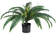 Τεχνητό Φυτό Fern 20058 Φ70x40cm Green-Brown GloboStar Πολυαιθυλένιο,Ύφασμα