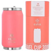 ESTIA ΘΕΡΜΟΣ TRAVEL CUP SAVE THE AEGEAN 300ml FUSION CORAL