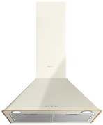 Teka DOS 60.2 Καμινάδα τοίχου 60cm Vanilla Εγγύηση 2+1 Χρόνια