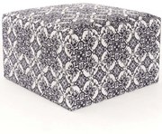 Σκαμπό Kozan 825BLC5191 81x81x45cm White-Grey