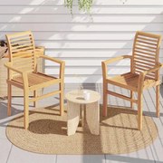 vidaXL Χαλί Καστανό 120 x 170 εκ. PP