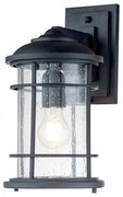 Απλίκα Φωτιστικό Τοίχου E27 60W IP44 Μαύρο Lighthouse FE-LIGHTHOUSE2-M-BLK Elstead Lighting FE-LIGHTHOUSE2-M-BLK Μαύρο