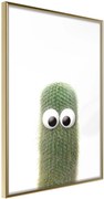 Αφίσα - Funny Cactus IV - 40x60 - Χρυσό - Χωρίς πασπαρτού