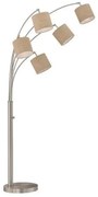 Επιδαπέδιο Φωτιστικό Annecy Λινό Μπεζ 40291 Fischer Honsel-40291-Μπεζ 40291